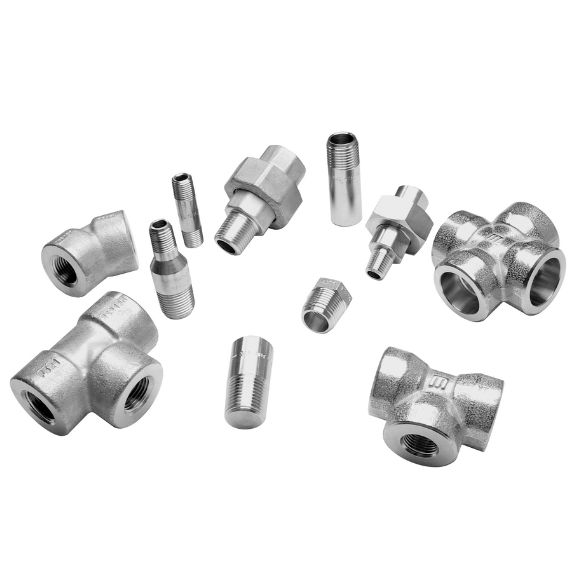 Forged steel fittings